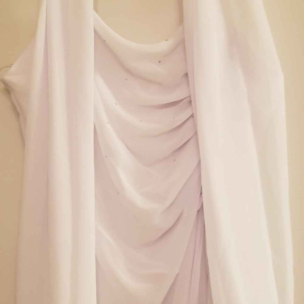Eureka Wedding Dress tag says 3x but fits more like 1x . $175 ๐ Free Shipping - Picture 6 of 16